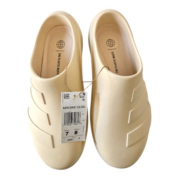 NEW Unisex Adidas Adicane Clogs in Cream Color (Size: 8 Women's/7 Men's) - Picture 3 of 9